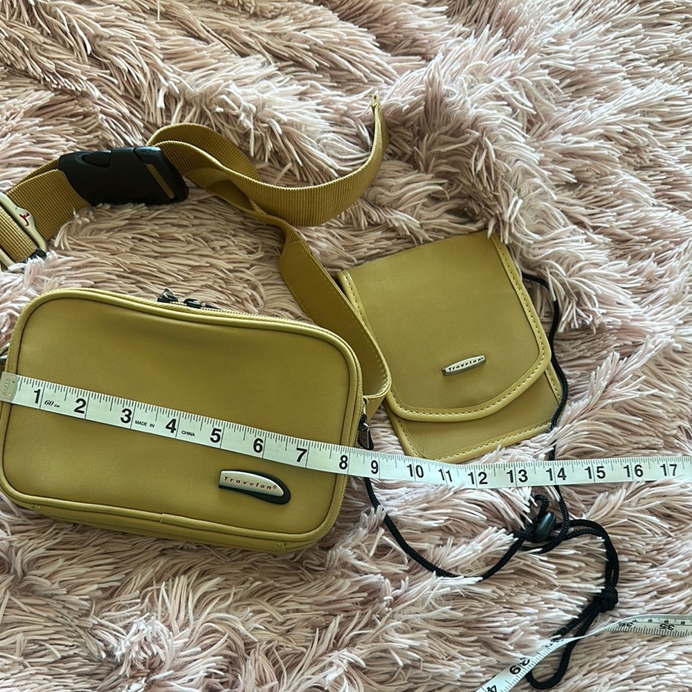 Yellow Crossbody Bag Set